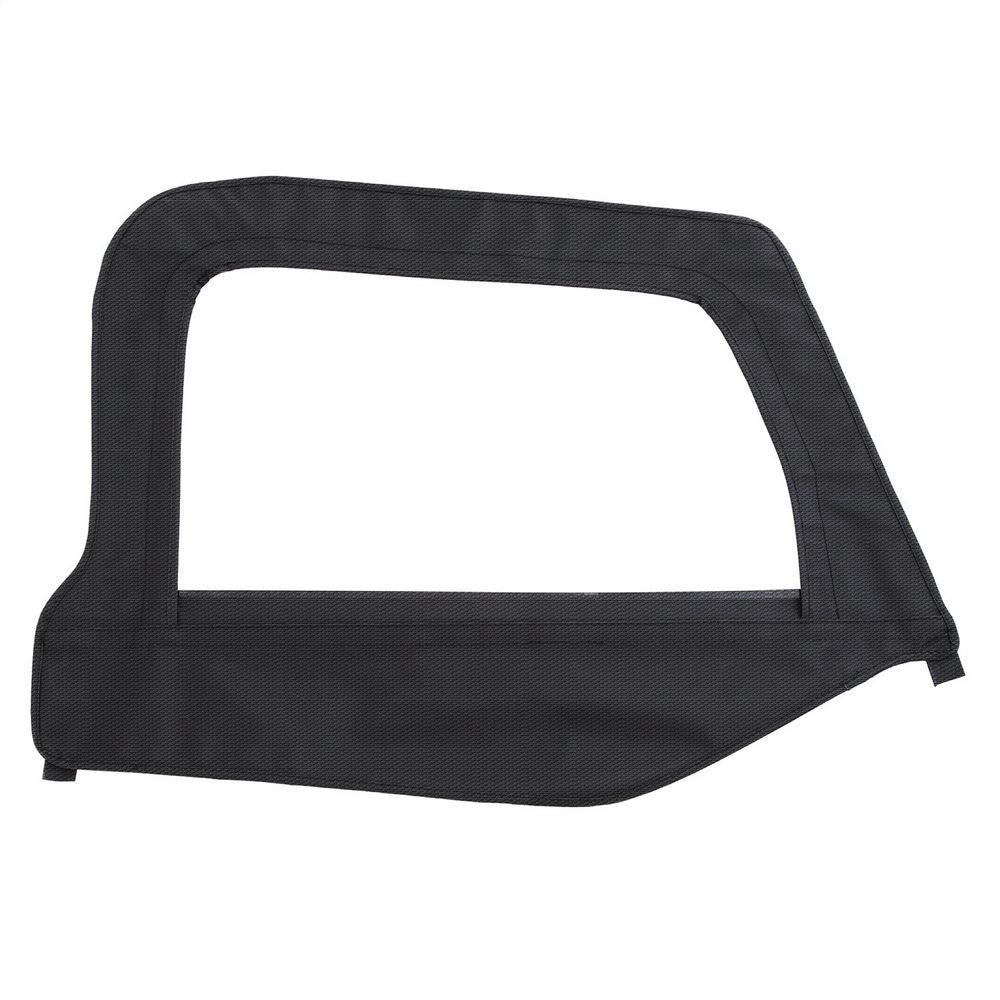 Smittybilt 79535 Soft Top Passenger Side Door Skin w/ Frame Black Diamond - view 2