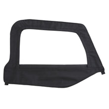 Smittybilt 79535 Soft Top Passenger Side Door Skin w/ Frame Black Diamond - view 2