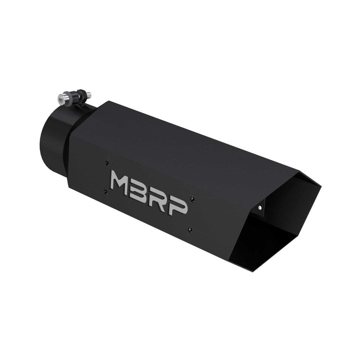MBRP T5164BLK Black Series Universal 4" Hexagon Shaped Exhaust Tip