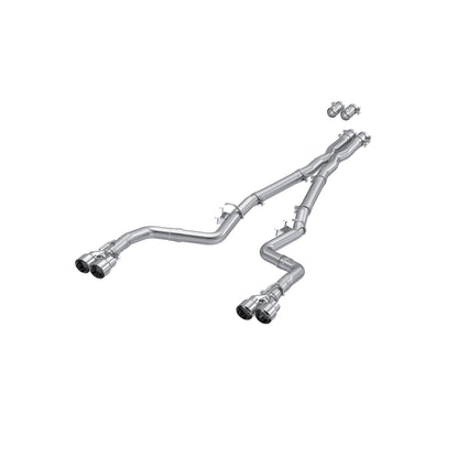 MBRP S7114AL 3in. Cat-Back. Dual Rear Exit. Race Version. Aluminized