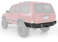 Smittybilt - 84 - 01 CHEROKEE (XJ) 2/4 DOOR XRC REAR BUMPER W/HITCH - BLACK TEXTURED