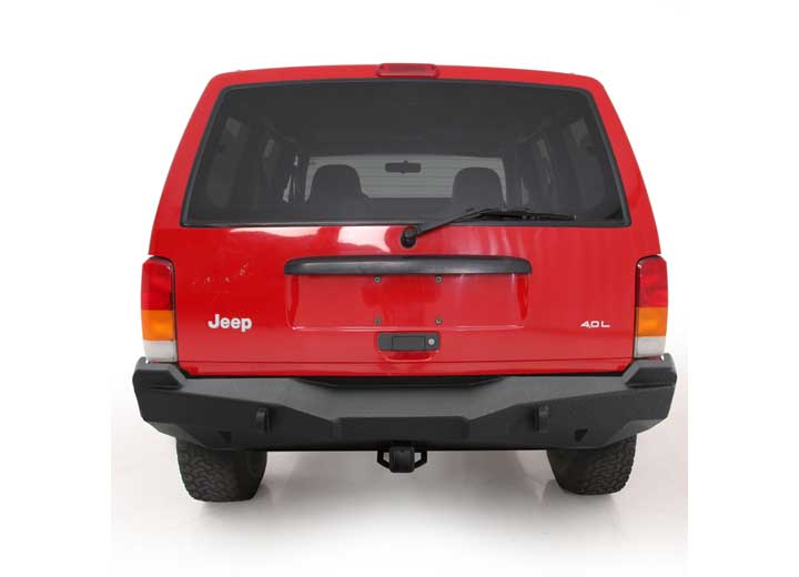 Smittybilt - 84 - 01 CHEROKEE (XJ) 2/4 DOOR XRC REAR BUMPER W/HITCH - BLACK TEXTURED