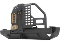 Smittybilt - 84 - 01 CHEROKEE (XJ) 2/4 DOOR XRC REAR BUMPER W/HITCH & TIRE CARRIER - BLACK TEXTURED