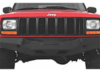 Smittybilt - 84 - 01 CHEROKEE XJ 2/4 DR XRC ROCK CRAWLER WINCH FRONT BUMPER W/D - RING MOUNTS; BLACK TEXTURED