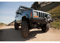 Smittybilt - 84 - 01 CHEROKEE XJ 2/4 DR XRC ROCK CRAWLER WINCH FRONT BUMPER W/D - RING MOUNTS; BLACK TEXTURED