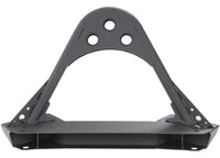 87-06 JEEP WRANGLER, RUBICON AND UNLIMITED SRC FRONT STINGER BUMPER W/D-RING MOUNTS; BLACK TEXTURED