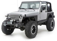 Smittybilt - 87 - 06 WRANGLER YJ/TJ/LJ SRC CLASSIC ROCK CRAWLER FRONT BUMPER W/ D - RINGS; BLACK POWDERCOAT