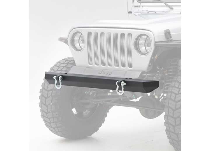 Smittybilt - 87 - 06 WRANGLER YJ/TJ/LJ SRC CLASSIC ROCK CRAWLER FRONT BUMPER W/ D - RINGS; BLACK POWDERCOAT