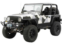Smittybilt - 87 - 06 WRANGLER YJ/TJ/LJ SRC FRONT GRILLE GUARD BUMPER W/D - RING MOUNTS - BLACK TEXTURE