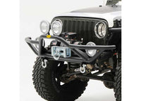 Smittybilt - 87 - 06 WRANGLER YJ/TJ/LJ SRC FRONT GRILLE GUARD BUMPER W/D - RING MOUNTS - BLACK TEXTURE