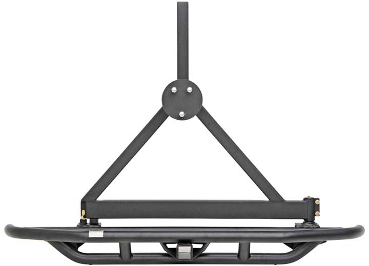 87-06 WRANGLER (YJ/TJ/LJ) SRC REAR BUMPER W/TIRE CARRIER - BLACK TEXTURED