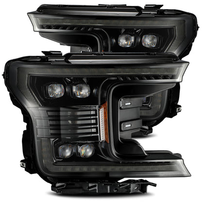 AlphaRex 880165 LED Projector Headlights in Alpha- Black