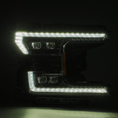 AlphaRex 880165 LED Projector Headlights in Alpha- Black - view 2
