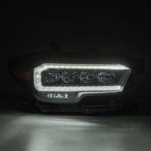 AlphaRex 880707 LED Projector Headlights Plank Style Design Black - view 2