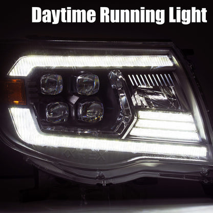 AlphaRex 880744 LED Projector Headlights in Alpha-Black - view 3
