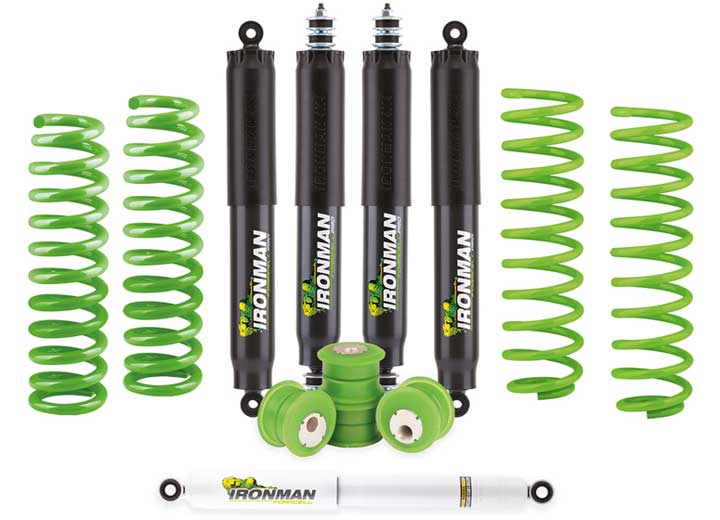 90-97 80S LAND CRUISER/LX450 PRO2 FOAM CELL SUSPENSION SYSTEM - STAGE 1 Ironman 4x4