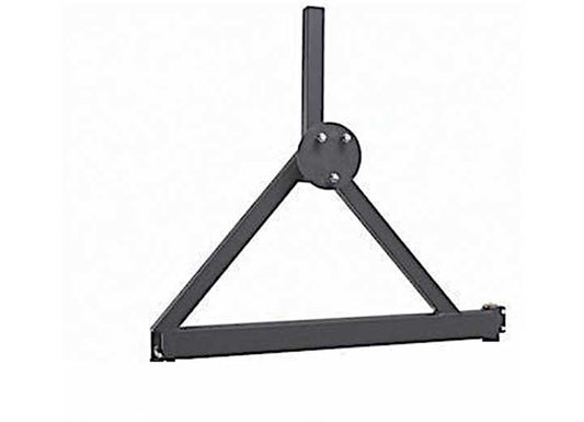 92-06 WRANGLER YJ/TJ/LJ SRC CLASSIC REAR TIRE CARRIER; BLACK TEXTURE