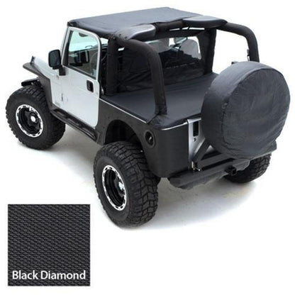 Smittybilt 93335 Standard Top Black Diamond (97-02 TJ) - view 2