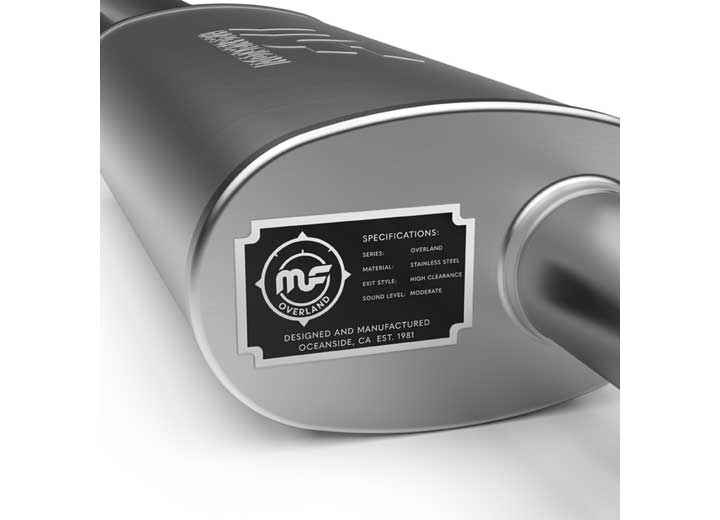 96-02 4RUNNER OVERLAND SERIES CAT-BACK EXHAUST SYSTEM