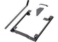 Smittybilt Front Seat Adapter Bracket - Passenger Side, Black Powder Coat, 1997-2002 Jeep Wrangler TJ