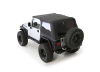 Smittybilt Bowless Combo Top with Tinted Windows - Black Diamond, 1997-2006 Jeep Wrangler TJ