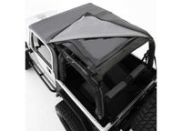Smittybilt Bowless Combo Top with Tinted Windows - Black Diamond, 1997-2006 Jeep Wrangler TJ
