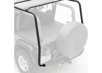 97-06 WRANGLER TJ SRC ROOF RACK; 300 LB RATING; BLACK TEXTURED