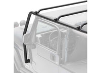 97-06 WRANGLER TJ SRC ROOF RACK; 300 LB RATING; BLACK TEXTURED