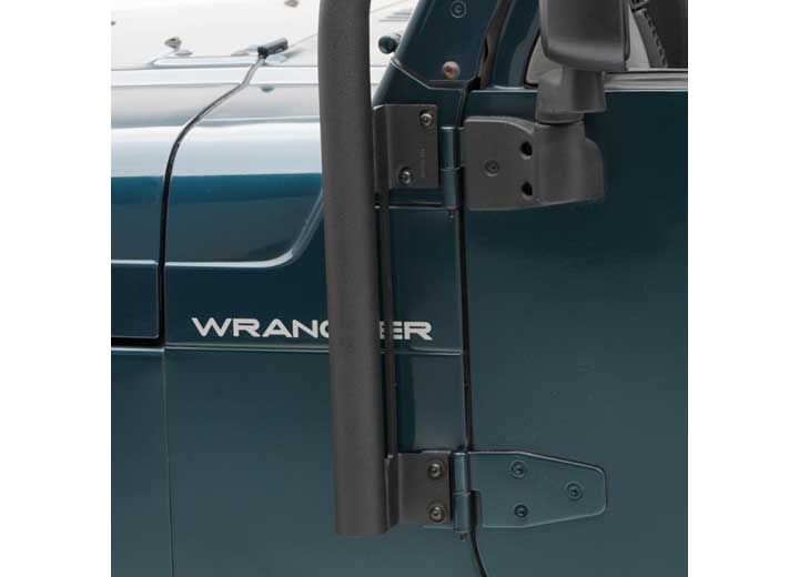 97-06 WRANGLER TJ SRC ROOF RACK; 300 LB RATING; BLACK TEXTURED