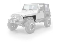 97-06 WRANGLER TJ/LJ 2DR XRC ARMOR FRONT TUBE FENDERS; BLACK TEXTURED