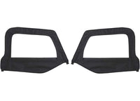 97-06 WRANGLER TJ/LJ REPLACEMENT UPPER DOOR SKINS ONLY; BLACK DIAMOND