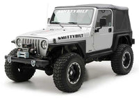 97-06 WRANGLER TJ/LJ XRC REAR 3IN BOLT ON FLARES FOR CORNER GUARDS - BLACK TEXTURED