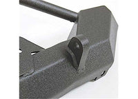 97-06 WRANGLER TJ/LJ XRC ROCK CRAWLER FRONT BUMPER W/GRILLE GUARD & D-RING MOUNTS;  BLACK TEXTURED