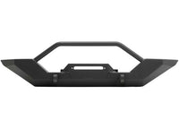 97-06 WRANGLER TJ/LJ XRC ROCK CRAWLER FRONT BUMPER W/GRILLE GUARD & D-RING MOUNTS;  BLACK TEXTURED