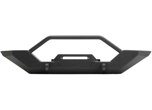 97-06 WRANGLER TJ/LJ XRC ROCK CRAWLER FRONT BUMPER W/GRILLE GUARD & D-RING MOUNTS;  BLACK TEXTURED