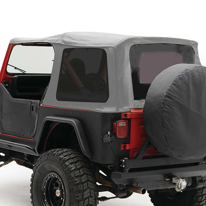 Smittybilt 9870211 OEM Replacement Soft Top w/ Tinted Windows Denim Gray - view 2