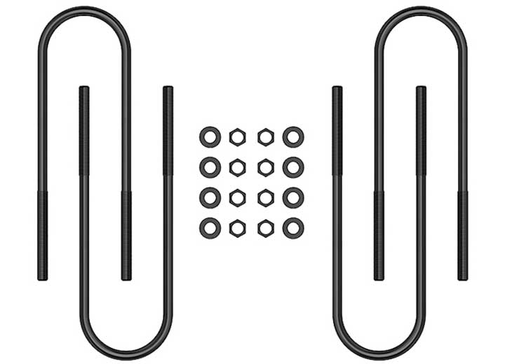 Icon Vehicle Dynamics - 99 - 10 FSD REAR 15IN U - BOLT KIT