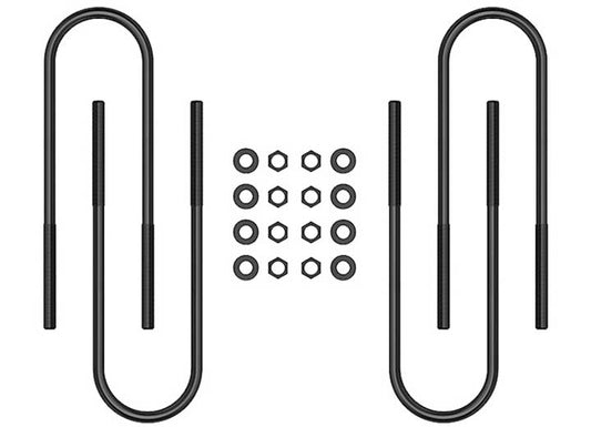 Icon Vehicle Dynamics - 99 - 10 FSD REAR 15IN U - BOLT KIT