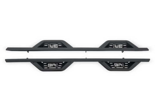 Body Armor 4x4 - 99 - 16 F250/F350/F450/F550 SUPER DUTY CREW CAB AMBUSH SIDE STEPS BLACK