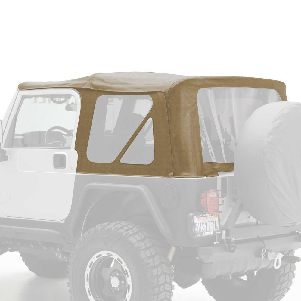 Smittybilt 9970217 OEM Replacement Soft Top w/ Tinted Windows Denim Spice - view 2