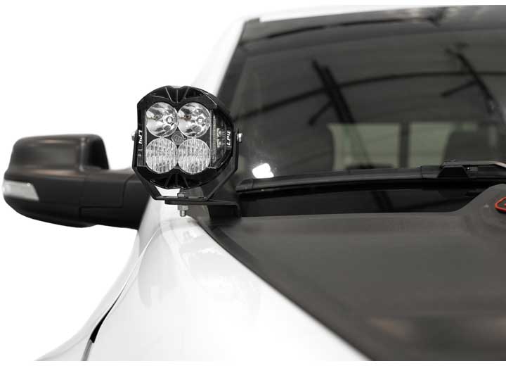 21-C RAM 1500 TRX DITCH LIGHT BRACKETS BLACK Addictive Desert