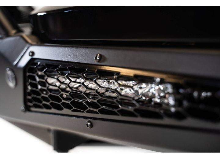 21-C FORD RAPTOR HONEYBADGER FRONT BUMPERTOP HOOP  HAMMER BLACK POWDERCOAT FINSH