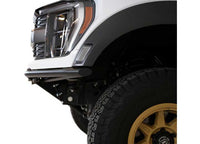 21-C F150 RAPTOR PRO FRONT BUMPER HAMMER BLACK POWDER COAT FINISH