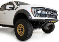 21-C F150 RAPTOR PRO FRONT BUMPER HAMMER BLACK POWDER COAT FINISH