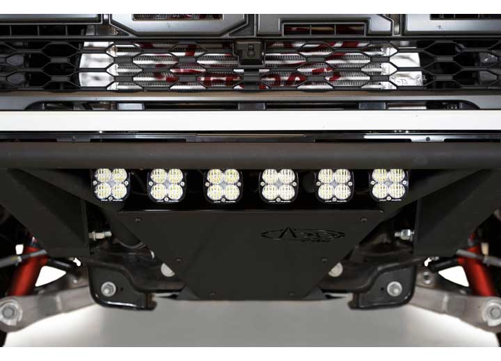 21-C F150 RAPTOR PRO FRONT BUMPER HAMMER BLACK POWDER COAT FINISH