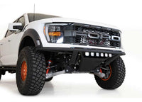 21-C F150 RAPTOR PRO FRONT BUMPER HAMMER BLACK POWDER COAT FINISH