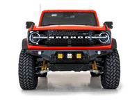 21-C FORD BRONCO BOMBER FRONT BUMPER BLACK POWDERCOAT FINISH