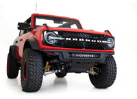 21-C BRONCO BOLT ON FRONT BUMPER W MOUNTS BLACK