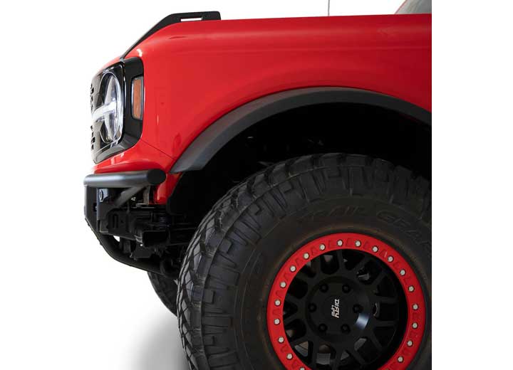 21-C BRONCO BOLT ON FRONT BUMPER W MOUNTS BLACK