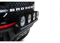 21-C BRONCO BOLT ON FRONT BUMPER W MOUNTS BLACK